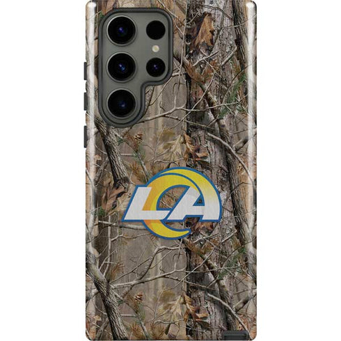 NFL Los Angeles Rams Realtree AP Camo Galaxy S23 Ultra Pro Case