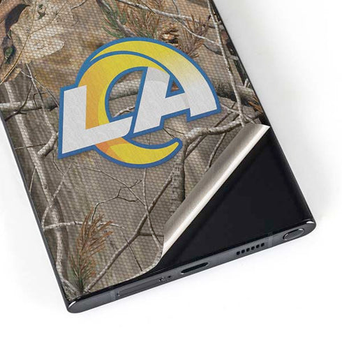 NFL Los Angeles Rams Realtree AP Camo Galaxy Skins