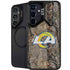 NFL Los Angeles Rams Realtree AP Camo Galaxy S24 FE Kickstand Case