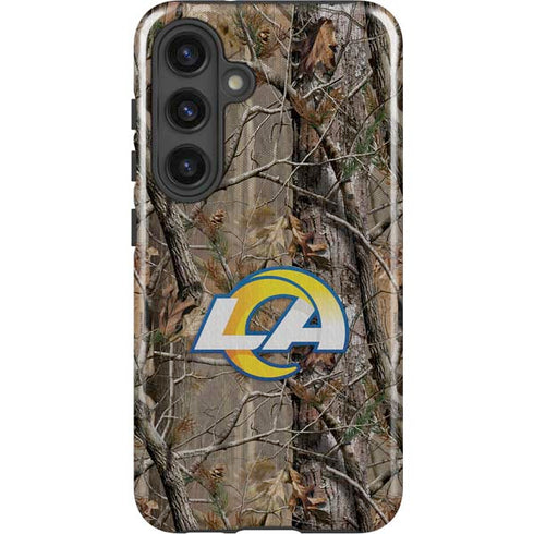 NFL Los Angeles Rams Realtree AP Camo Galaxy S25 Impact Case