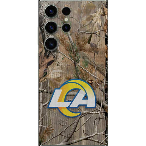 NFL Los Angeles Rams Realtree AP Camo Galaxy S25 Ultra Skin