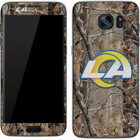 NFL Los Angeles Rams Realtree AP Camo Galaxy S7 Skin