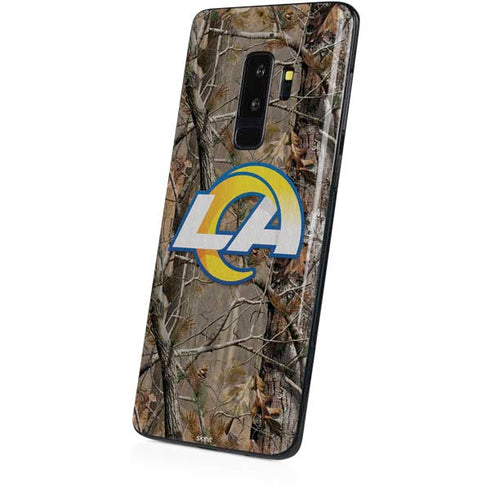 NFL Los Angeles Rams Realtree AP Camo Galaxy S9 Plus Skin