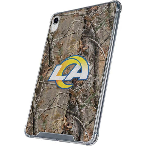 NFL Los Angeles Rams Realtree AP Camo iPad 11th Gen (2025) Clear Case