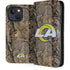 NFL Los Angeles Rams Realtree AP Camo iPhone 15 Folio Case