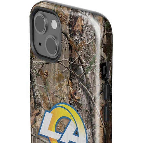 NFL Los Angeles Rams Realtree AP Camo iPhone 15 Impact Case