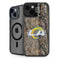 NFL Los Angeles Rams Realtree AP Camo iPhone 15 Kickstand Case