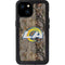 NFL Los Angeles Rams Realtree AP Camo iPhone 15 Plus Waterproof Case