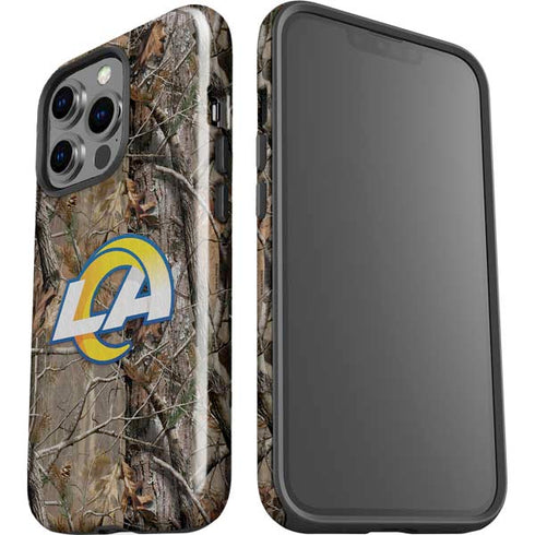 NFL Los Angeles Rams Realtree AP Camo iPhone 15 Pro Impact Case