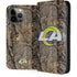 NFL Los Angeles Rams Realtree AP Camo iPhone 15 Pro Max Folio Case