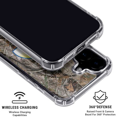 NFL Los Angeles Rams Realtree AP Camo iPhone 16 MagSafe Case