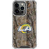 NFL Los Angeles Rams Realtree AP Camo iPhone 16 Pro Clear Case
