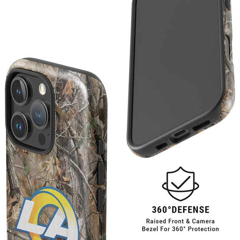 NFL Los Angeles Rams Realtree AP Camo iPhone 16 Pro Magsafe Impact Case