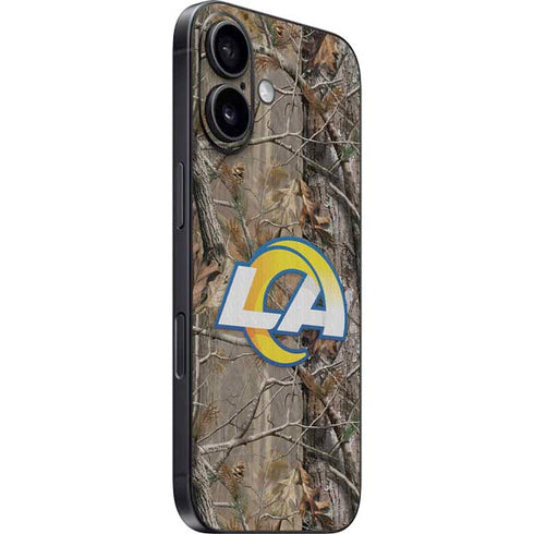 NFL Los Angeles Rams Realtree AP Camo iPhone 16 Skin