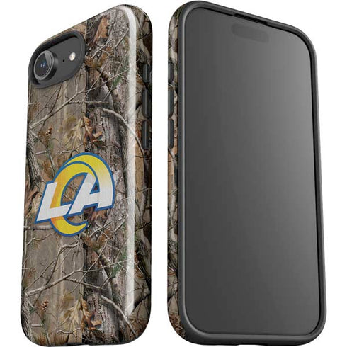NFL Los Angeles Rams Realtree AP Camo iPhone 16e Impact Case