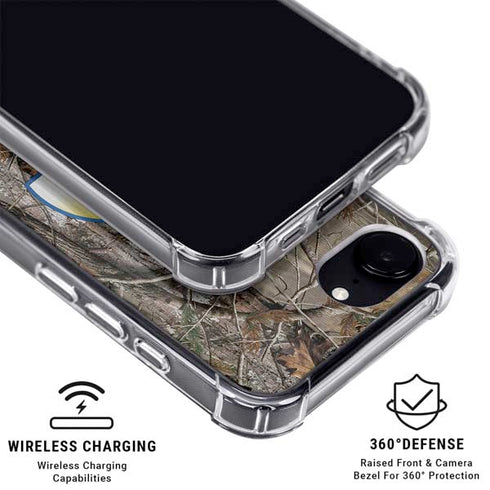 NFL Los Angeles Rams Realtree AP Camo iPhone 16e MagSafe Case