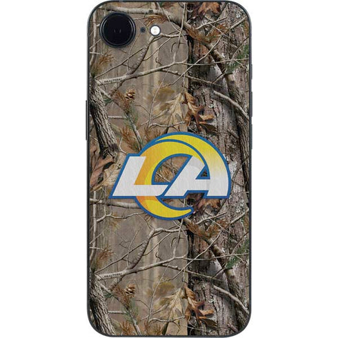 NFL Los Angeles Rams Realtree AP Camo iPhone 16e Skin