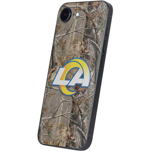 NFL Los Angeles Rams Realtree AP Camo iPhone 16e Skin