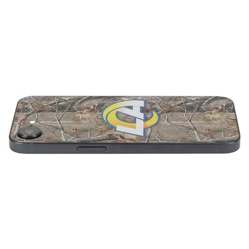 NFL Los Angeles Rams Realtree AP Camo iPhone 16e Skin