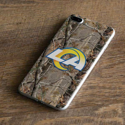 NFL Los Angeles Rams Realtree AP Camo iPhone 7 Plus Skin