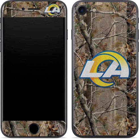 NFL Los Angeles Rams Realtree AP Camo iPhone 7 Skin