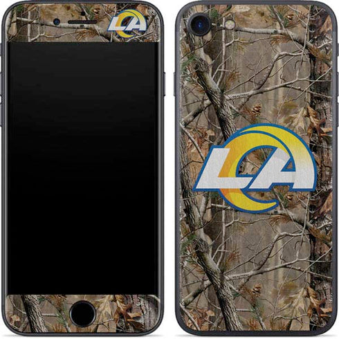 NFL Los Angeles Rams Realtree AP Camo iPhone 8 Skin