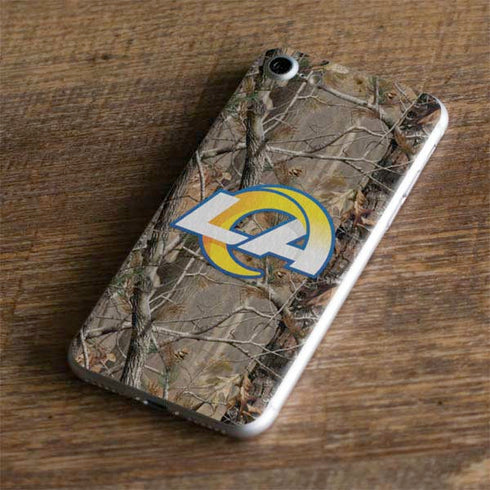 NFL Los Angeles Rams Realtree AP Camo iPhone 8 Skin