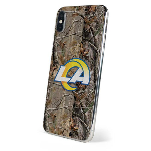 NFL Los Angeles Rams Realtree AP Camo iPhone XS Max Skin