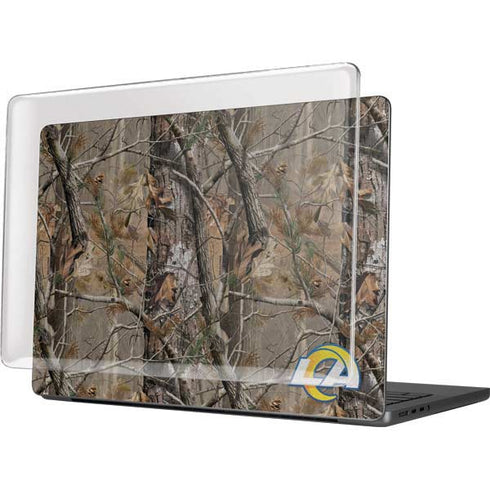 NFL Los Angeles Rams Realtree AP Camo MacBook Pro 14in (2021-24) Case plus Skin