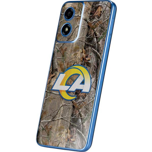 NFL Los Angeles Rams Realtree AP Camo Moto G Play 4G (2024) Skin