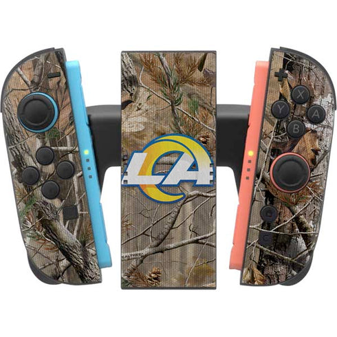 NFL Los Angeles Rams Realtree AP Camo Nintendo Switch 2 (2025) Joy-Con Controller Skin