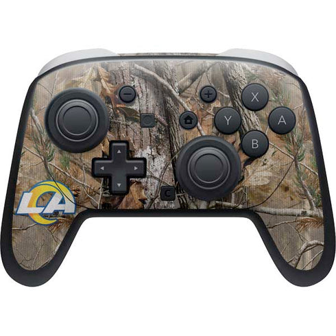 NFL Los Angeles Rams Realtree AP Camo Nintendo Skins