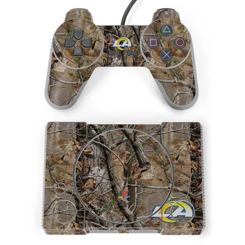 NFL Los Angeles Rams Realtree AP Camo PlayStation Classic Bundle Skin