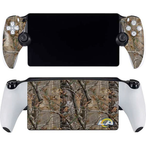 NFL Los Angeles Rams Realtree AP Camo PlayStation Portal Remote Player Skin