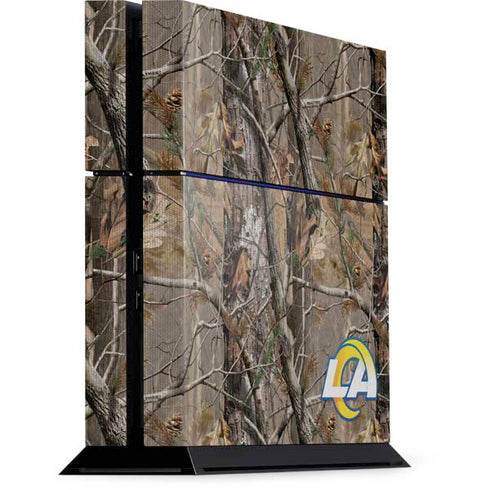 NFL Los Angeles Rams Realtree AP Camo PS4 Console Skin
