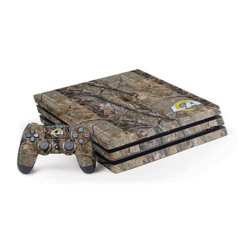 NFL Los Angeles Rams Realtree AP Camo PS4 Pro Bundle Skin