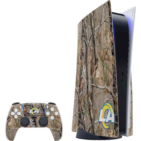 NFL Los Angeles Rams Realtree AP Camo PlayStation PS5 Skins