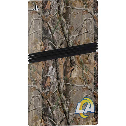 NFL Los Angeles Rams Realtree AP Camo PS5 Pro Bundle Skin