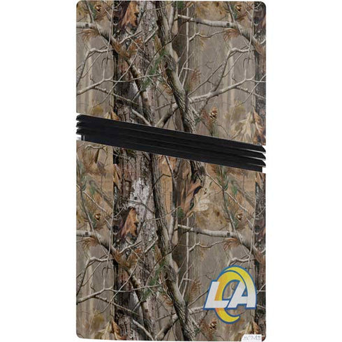 NFL Los Angeles Rams Realtree AP Camo PS5 Pro Bundle Skin