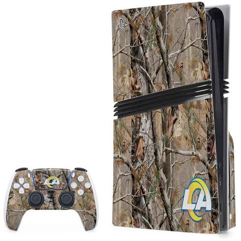 NFL Los Angeles Rams Realtree AP Camo PlayStation PS5 Skins
