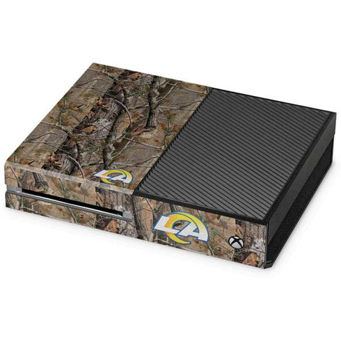 NFL Los Angeles Rams Realtree AP Camo Xbox One Console Skin