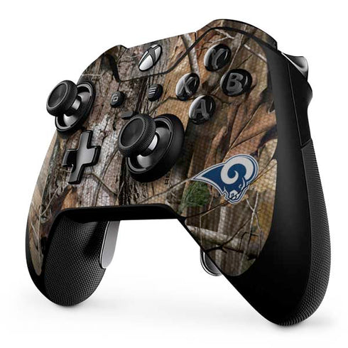 NFL Los Angeles Rams Realtree AP Camo Xbox One Elite Controller Skin