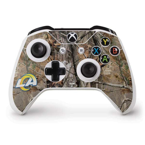 NFL Los Angeles Rams Realtree AP Camo Xbox One S Controller Skin