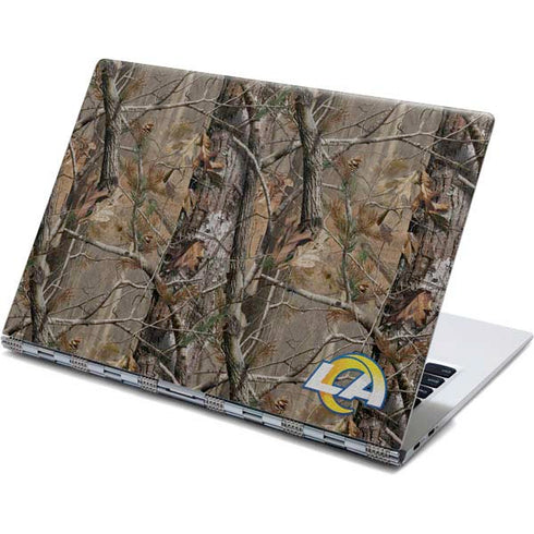 NFL Los Angeles Rams Realtree AP Camo Yoga 910 2-in-1 14in Touch-Screen Skin