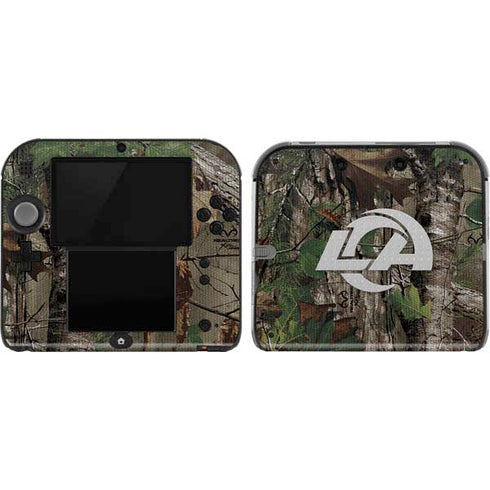 NFL Los Angeles Rams Realtree Xtra Green Camo Nintendo Skins