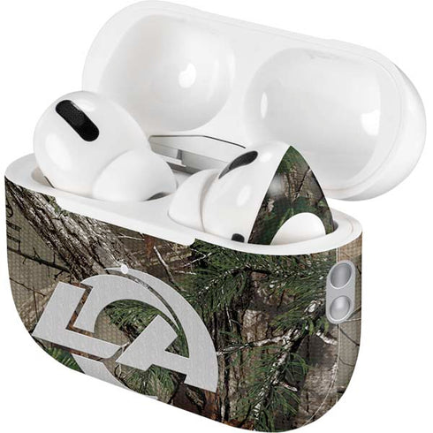 NFL Los Angeles Rams Realtree Xtra Green Camo AirPods Pro 2nd Gen Skin