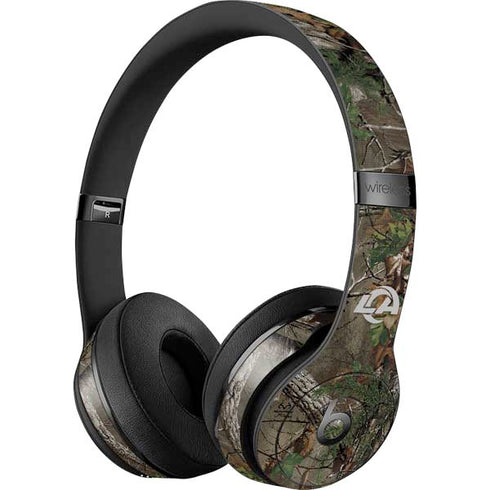 NFL Los Angeles Rams Realtree Xtra Green Camo Beats Solo 3 Wireless Skin