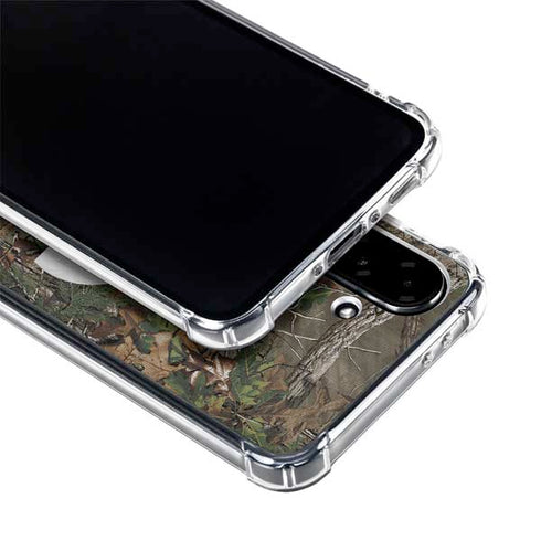 NFL Los Angeles Rams Realtree Xtra Green Camo Galaxy A36 5G Clear Case