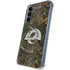 NFL Los Angeles Rams Realtree Xtra Green Camo Galaxy A55 5G Clear Case
