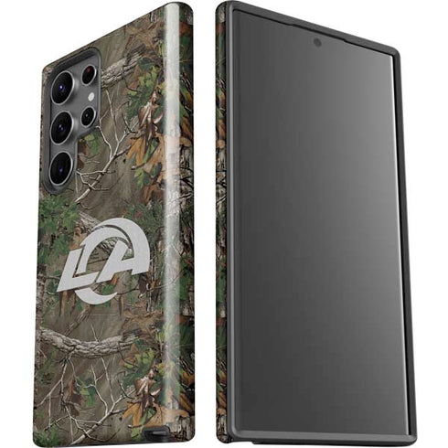 NFL Los Angeles Rams Realtree Xtra Green Camo Galaxy S23 Ultra Pro Case